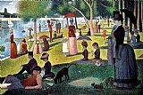 Sunday Afternoon on the Island of la Grande Jatte by Georges Seurat